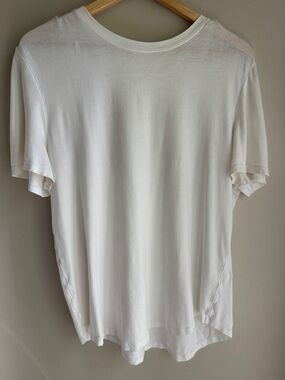 lululemon athletica White Short Sleeve Crew Tee